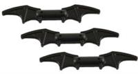 Lego 3x Black Bat-a-Rang (98721) NEW!!!