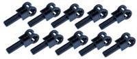 Lego 10x Technic Black Pole reverser handle (6553) NEW!!!