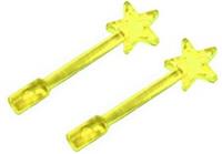 Lego 2x Transparent Neon Green Wand (6124) NEW!!!