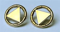 Lego 2x Gold Chrome Atlantis Treasure Key NEW!!!