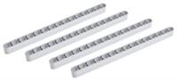 Lego Technic Light Bluish Grey Liftarm 1x15 4 pieces NEW!!!