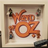 Display frame to display Lego Wizard of Oz Minifigures