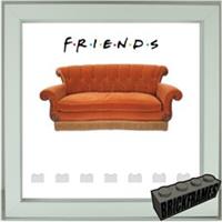 Display frame to display Lego Friends Minifigures