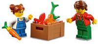 Lego 2x Minifigures with box and food accessories NEW!!!