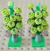 Lego 2x Lime Green Tree NEW!!