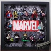 Display frame to display Lego Marvel Minifigures - 71031
