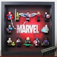 Display frame to display Lego Marvel Minifigures - 71031