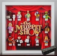 Display frame to display Lego Muppets Minifgures - 71033