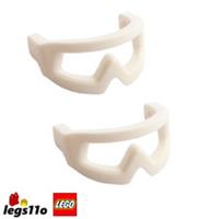 LEGO 2x Snow Visor Goggles - Minifigure Accessory NEW 28976 / 46304