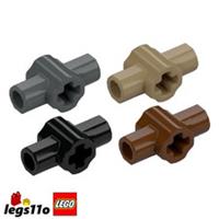 LEGO 24122 / 49133 - Pack of 1x 2x 4x - NEW Axle Connector Hub with Bar Holders