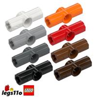 LEGO 32034 / 42134 Pack of 1x 2x 4x - Axle Connector with Pin Hole #2 NEW