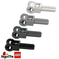 LEGO 6553 Pack of 1x 2x 4x 8x - Axle 2L with Reverser Axle Connector Catch NEW