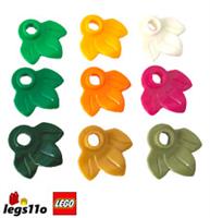 LEGO 32607 - Pack of 1x 2x 4x 8x - NEW Plate with 3 Plant Leaves Flower Petals