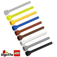 LEGO 3957 / 28658 - Pack of 1x 2x 4x - NEW Antenna Aerial 1x4 Bar with Flat Top