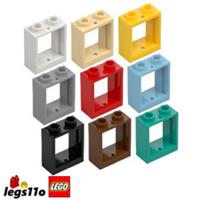 LEGO 60592 / 79128 - Pack of 1x 2x 4x - NEW Window Frame 1x2x2