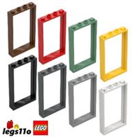 LEGO 40289 / 60596 - Pack of 1x 2x - NEW Door Frame 1x4x6 - choose colour