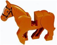Lego Dark Orange Horse NEW!!!