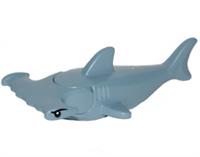 Lego Sand Blue Hammer Head Shark (14518c03pb01) NEW!!!