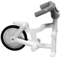 LEGO Tricycle Frame with Tyre (50015c01) (9285c01) NEW !!!!!