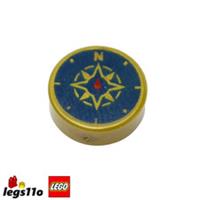 LEGO Compass - Round 1x1 Tile NEW 25619 / 98138