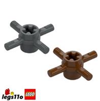 LEGO 48723 - Pack of 1x 2x 4x - NEW Axle Connector Hub with 4 Bars