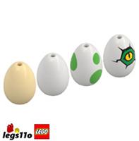 LEGO 24946 - Pack of 1x 2x 4x - NEW Animal / Dinosaur Egg 1.3cm
