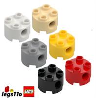 LEGO 17485 / 79566 - Pack of 1x 2x 4x - NEW Brick 2x2 Round with Pin Holes