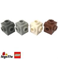 LEGO 4733 - Pack of 1x 2x 4x - NEW Brick 1x1 with Studs on Four Sides