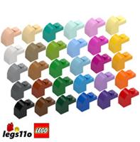 LEGO 6091 / 32807 - Pack of 1x 2x 4x 8x - NEW Brick 1x2 x 1.3 with Curved Top
