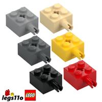 LEGO 6232 / 42929 - Pack of 1x 2x 4x - NEW Brick 2x2 with Pin & Axle Hole