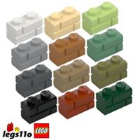 LEGO 98283 - Pack of 1x 2x 4x 8x - NEW Brick 1x2 with Embossed Masonry Bricks