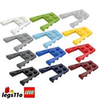 LEGO 41822 / 43719 - Pack of 1x 2x 4x - NEW Wedge Plate 4x4 with 2x2 Cutout