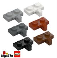 LEGO 44567 / 49716 - Pack of 1x 2x 4x - NEW Hinge Plate 1x2 with Locking Stub