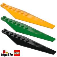 LEGO 53031 / 57906 - Pack of 1x 2x 4x - NEW Hinge Plate Flap 1x12 Angled Sides