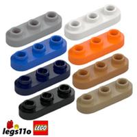 LEGO 77850 - Pack of 1x 2x 4x - NEW Plate 1x3 with Round Ends & Open Studs