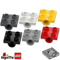 LEGO 10247 Pack of 1x 2x 4x 8x - Plate 2x2 with Single Underside Pin Hole NEW