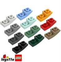 LEGO 24201 - Pack of 1x 2x 4x 8x - NEW Slope 1x2 Curved Inverted - choose colour