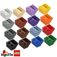 LEGO 3660 - Pack of 1x 2x 4x 8x - NEW Slope 2x2 Inverted