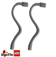LEGO 1578 - Pack of 2x - NEW Flexible Whip with Bar and Bar Hole