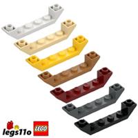 LEGO 52501 - Pack of 1x 2x 4x - NEW Slope 1x6 Double Inverted with Open Centre