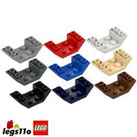 LEGO 4871 - Pack of 1x 2x 4x 8x - NEW Slope 2x4 Double Inverted with Open Centre