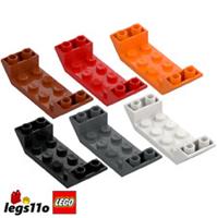 LEGO 22889 Pack of 1x 2x 4x - Slope 2x6 Double Inverted with Open Centre NEW