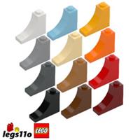 LEGO 18653 - Pack of 1x 2x 4x - NEW Brick 1x3x2 with Inverted Curved Arch