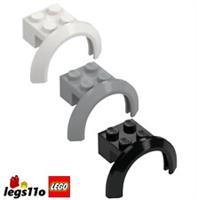 LEGO 50745 - Pack of 1x 2x 4x - NEW Brick 2x2 with Arch / Wheel Mudguard