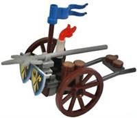 LEGO Castle Siege Cart with Blue Flag NEW!!