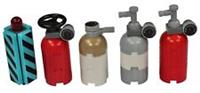 Lego 4x Gas Bottle set NEW!!!