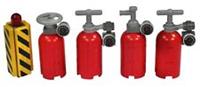 Lego 4x Gas Bottle set NEW!!!!