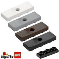 LEGO 35459 Pack of 1x 2x 4x - Tile 1x3 Inverted with Hole NEW