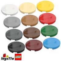LEGO 67095 Pack of 1x 2x 4x - Tile 3x3 Round NEW