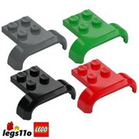 LEGO 28326 Pack of 1x 2x 4x - Mudguard Plate 4x3x1 with Shallow Wheel Arch NEW